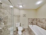 Master Bathroom with Separate Tub and Shower at 210 Windsor Place